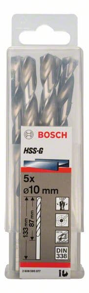 Bosch 2608595077 Burgije za metal HSS-G, DIN 338