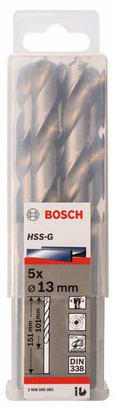 Bosch 2608595083 Burgije za metal HSS-G, DIN 338 - slika 2