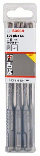 Bosch PRO SDS plus-5X hamer burgija za beton, 5x100x160mm, 10/1, 2608833890