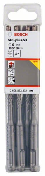 Bosch PRO SDS plus-5X hamer burgija za beton, 6x100x160mm, 10/1, 2608833892 - slika 2