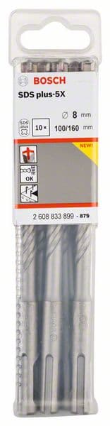 Bosch PRO SDS plus-5X hamer burgija za beton, 8x100x160mm, 10/1, 2608833899 - slika 2