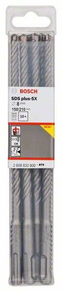 Bosch PRO SDS plus-5X hamer burgija za beton 8x150x210 mm 10/1, 2608833900 - slika 2