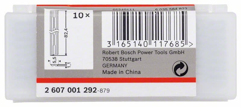 Bosch 2607001292 Karbidni obrtni noževi za rende, 82 mm - slika 2