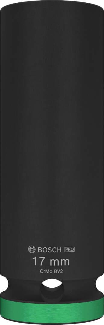 Bosch PRO Impact Socket, 1/2", 17 mm, duboki, 2608003049