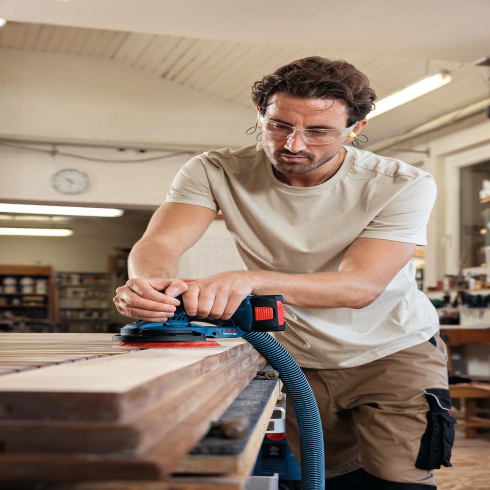 Bosch Aku ekscentar brusilica GEX 18V-150-3, 0601372904 - slika 7