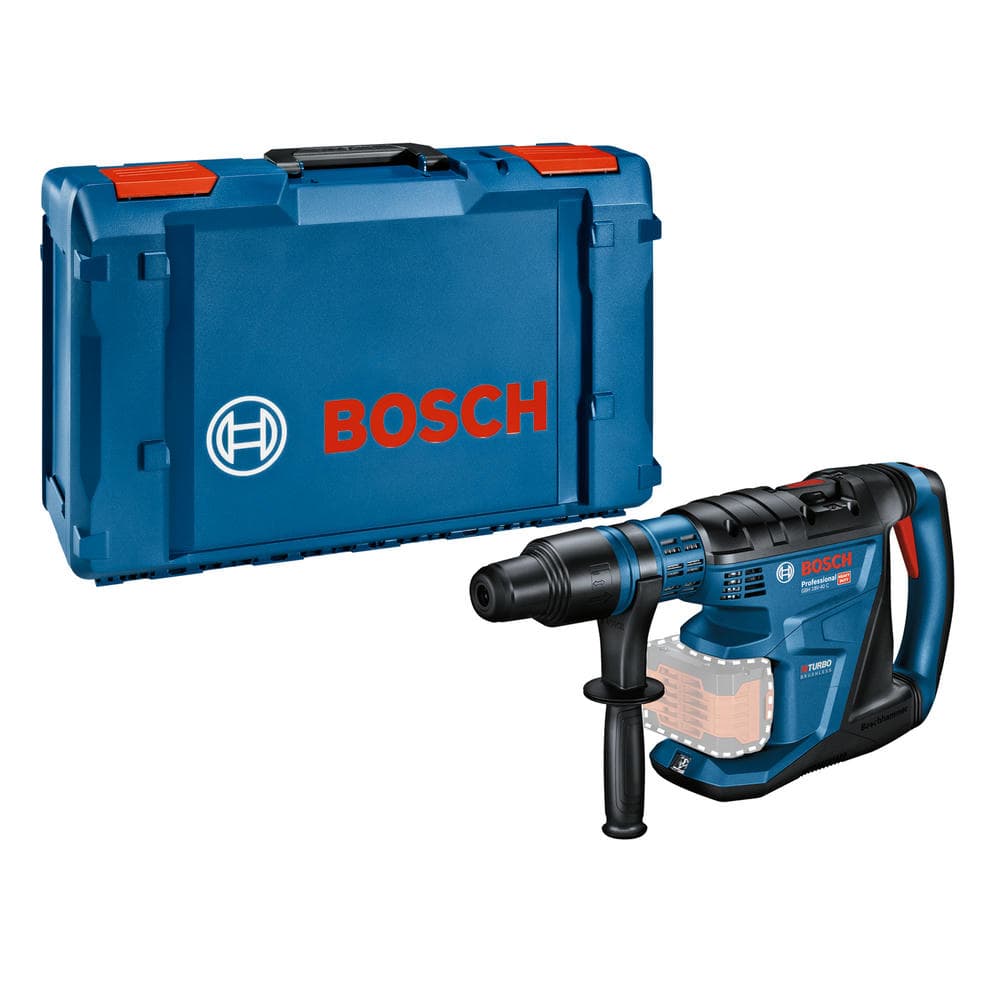 Bosch Akumulatorski elektro-pneumatski čekić za bušenje BITURBO sa SDS max prihvatom GBH 18V-40 C Professional, u XL-BOXX sa setom pribora, 0611917120 - slika 7