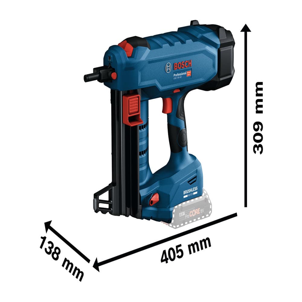 Bosch Aku pištolj za eksere GNB 18V-40, 06019L7005 - slika 4
