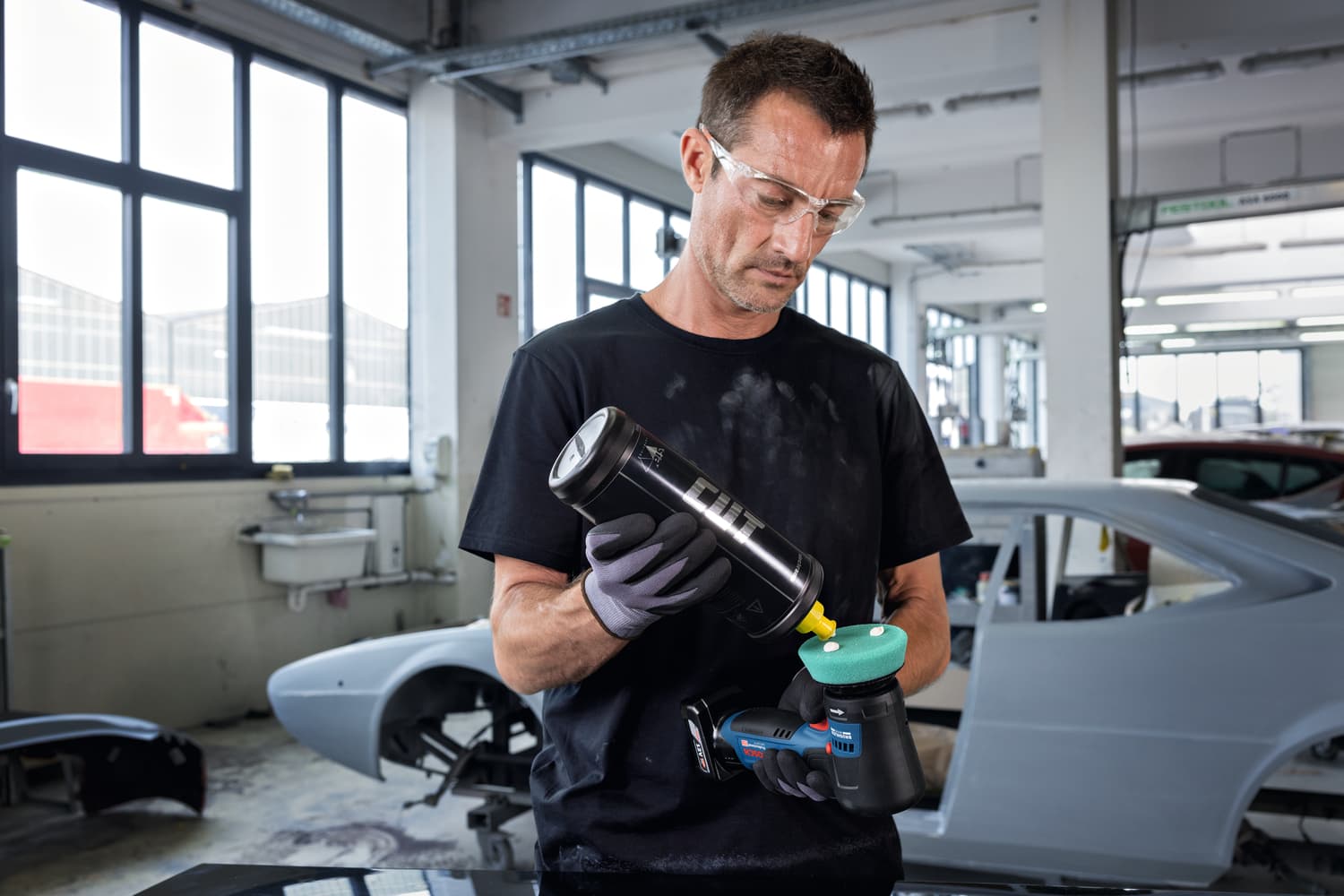 Bosch Aku ugaona brus. za poliranje GPO 12V-77, 06019L3000 - slika 5