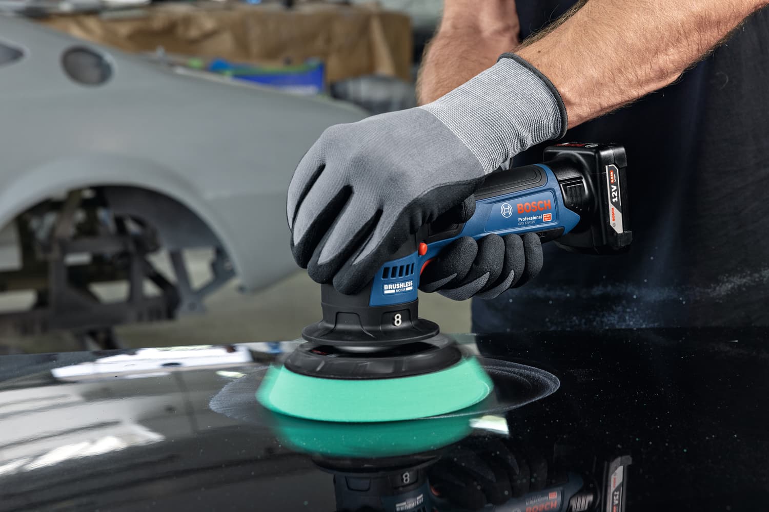 Bosch Aku ugaona brus za poliranje GPX 12V-125, 06019L4100 - slika 5