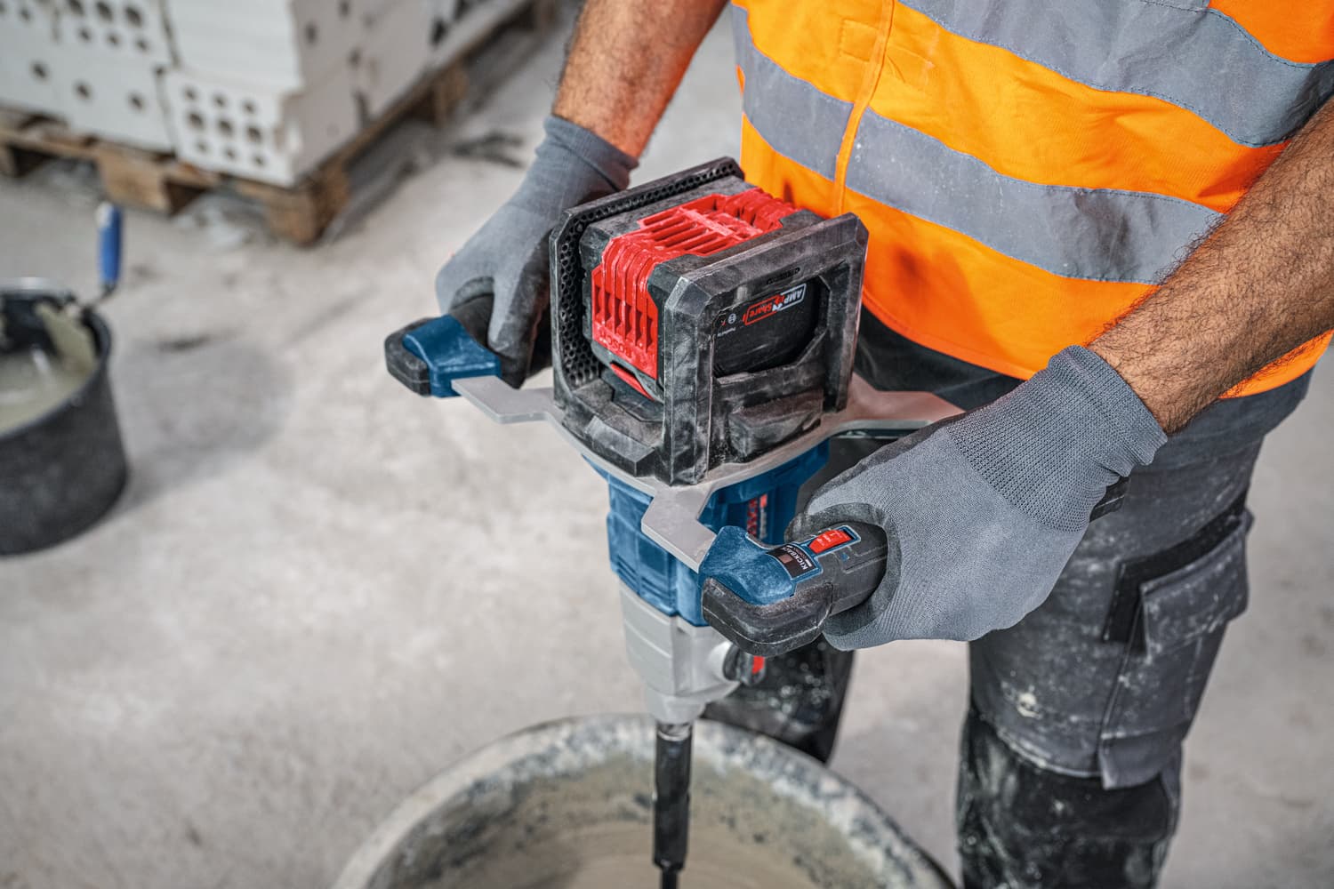 Bosch Akumulatorski mešač GRW 18V-160, 06011C3000 - slika 6