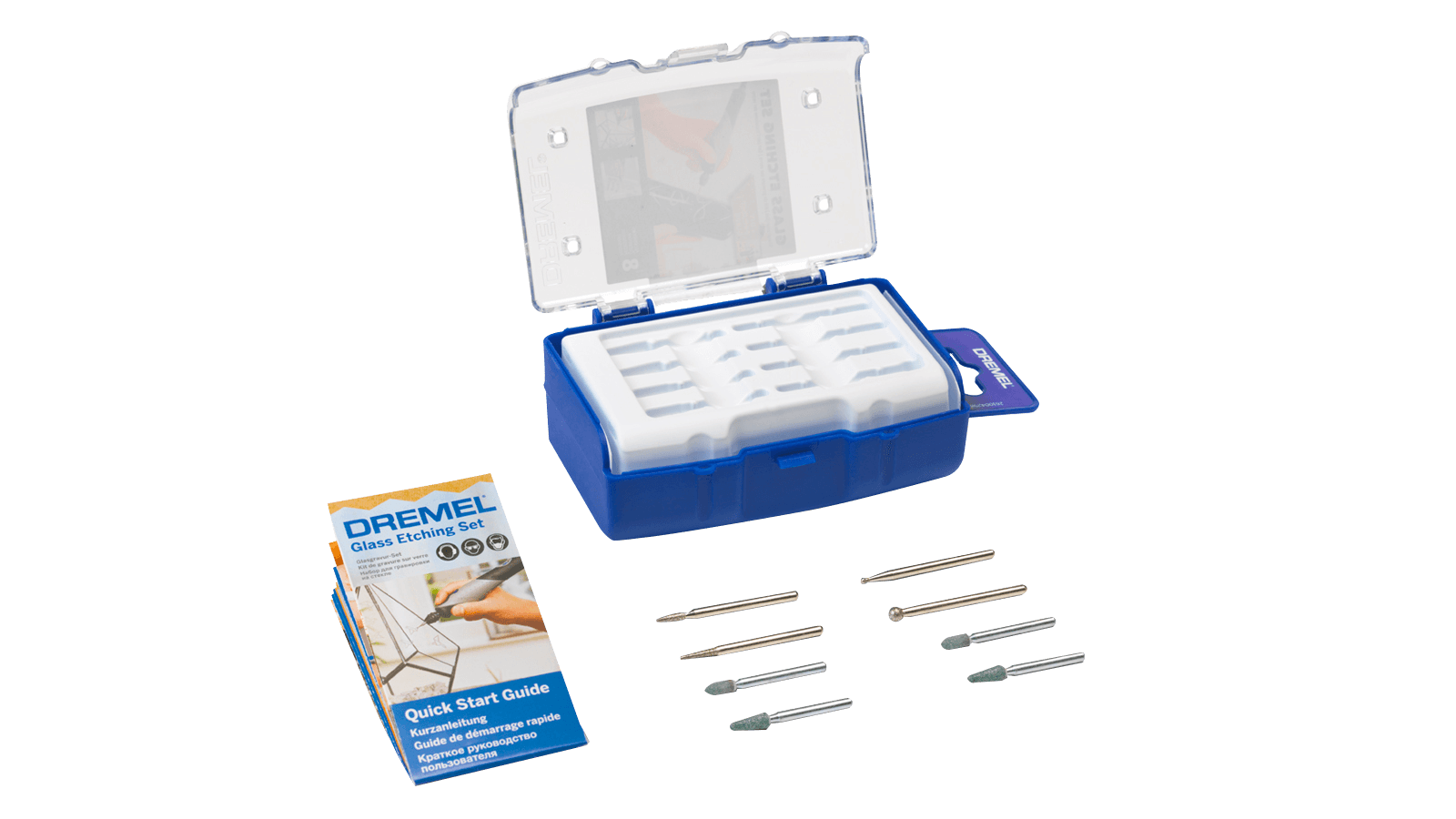 Bosch Dremel 8-delni set pribora - staklo(682), 2615C682JA