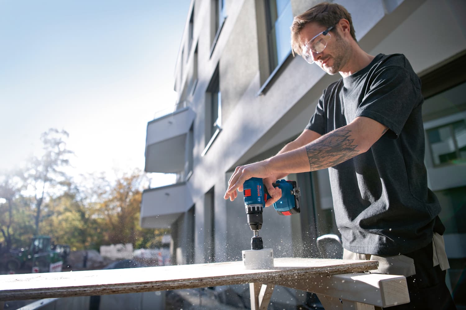 Bosch akumulatorski set GBH 18V-22 + GSR 18V-45 + 2 x 18V 5,0Ah + torba i set pribora, 0615V0003D - slika 5