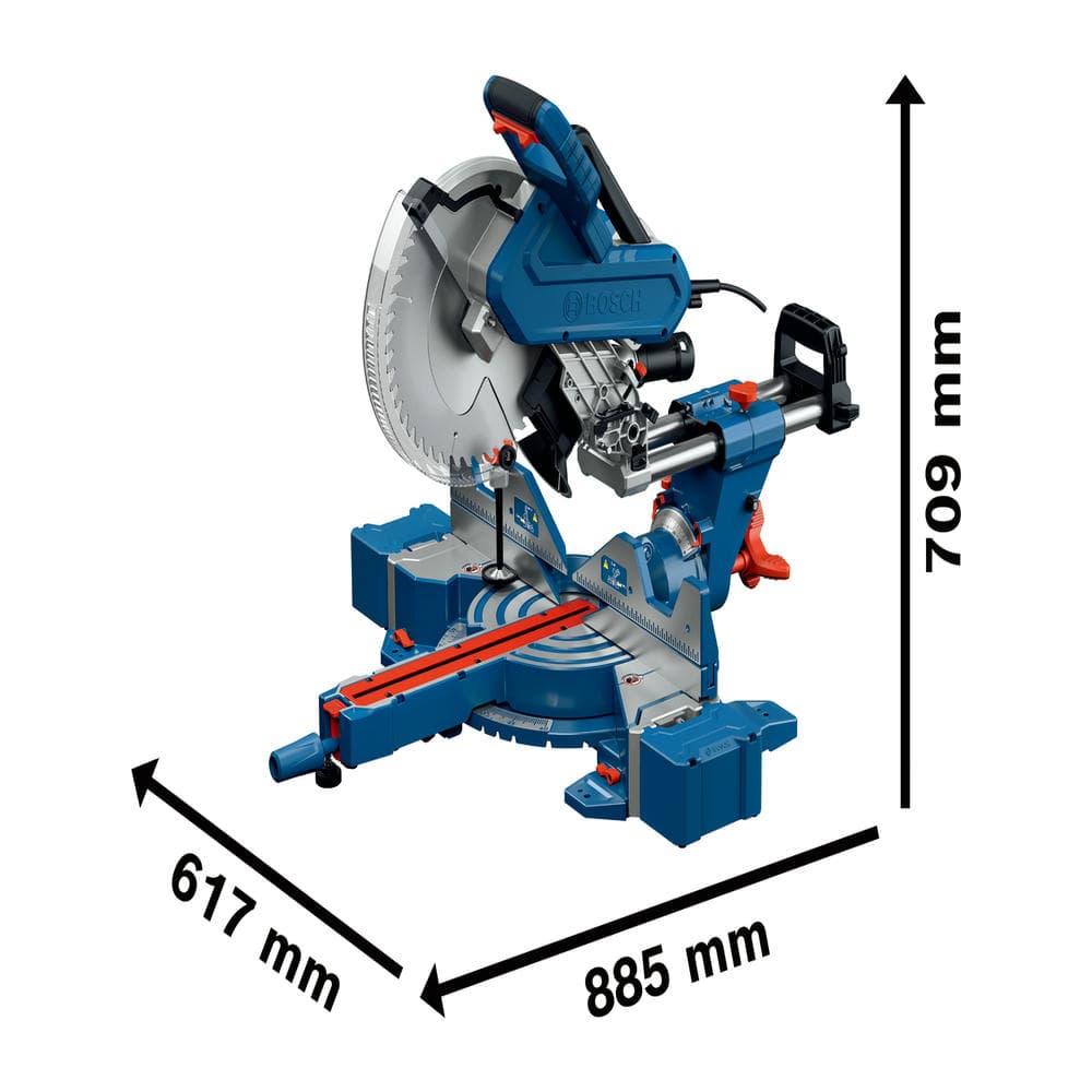 Bosch Stacionarna testera GCM 340-305 D, 0601B60000 - slika 4