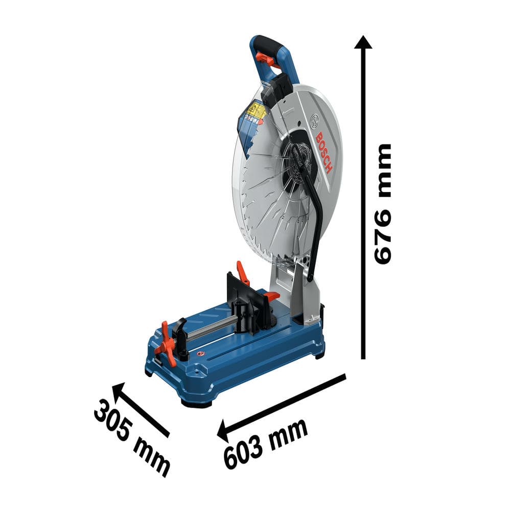 Bosch Testera za sečenje metala GCD 18V-355, 0601B59000 - slika 4