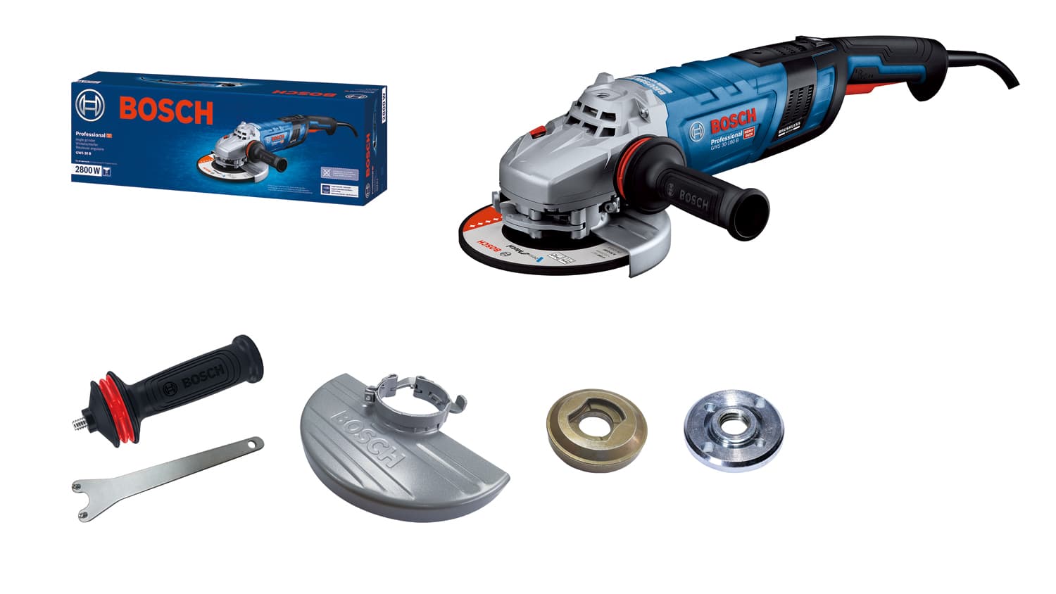 Bosch GWS 30-230 B Ugaona brusilica, 2.800 W 06018G1000 - slika 6