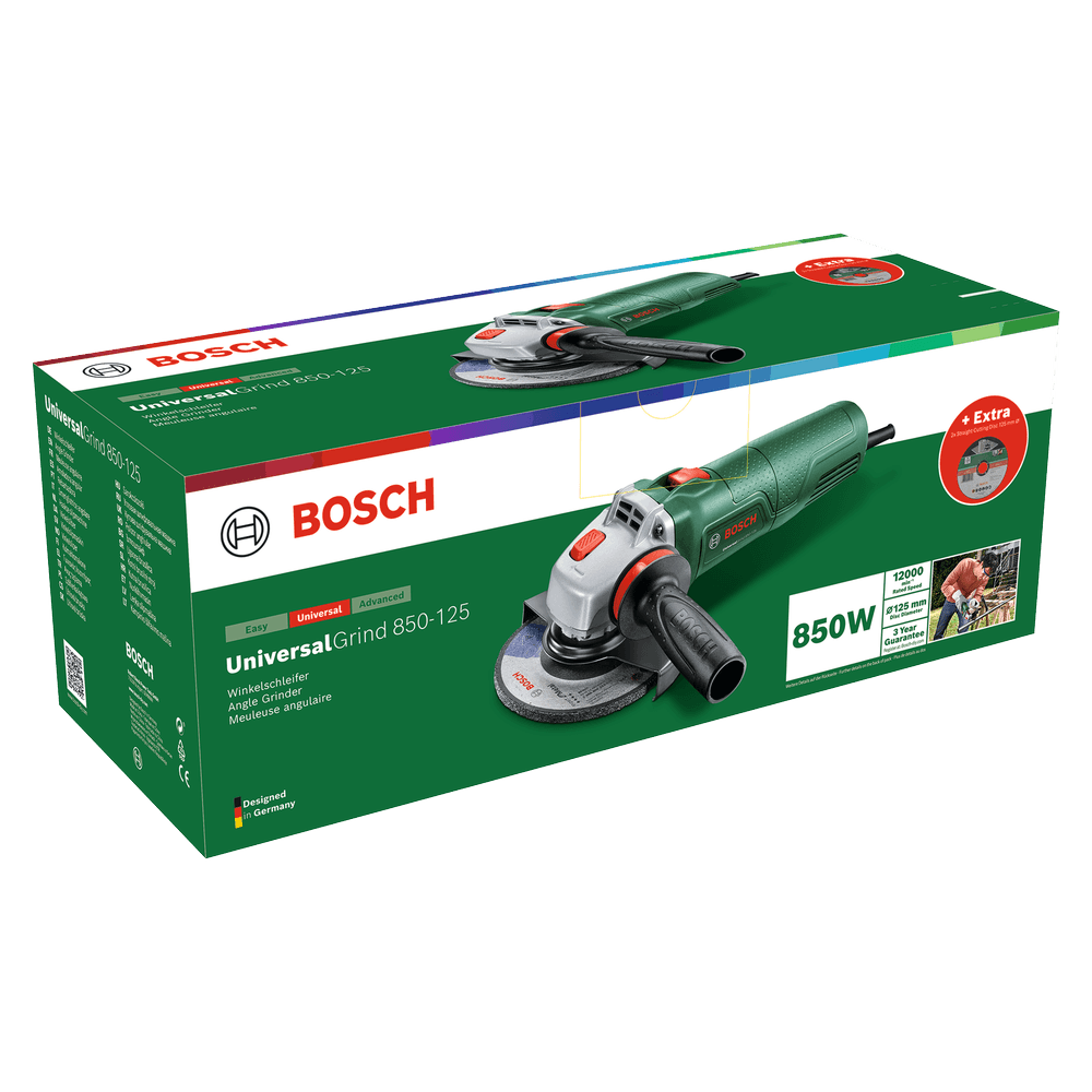 Bosch Ugaona brusilica UniversalGrind 850-125, 06033E2101 - slika 4