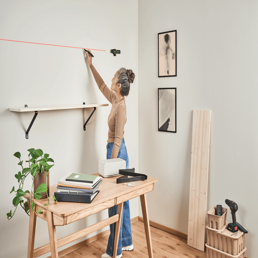 Bosch 0603663J00 UniversalWallLevel laserska libela, 159mm - slika 6