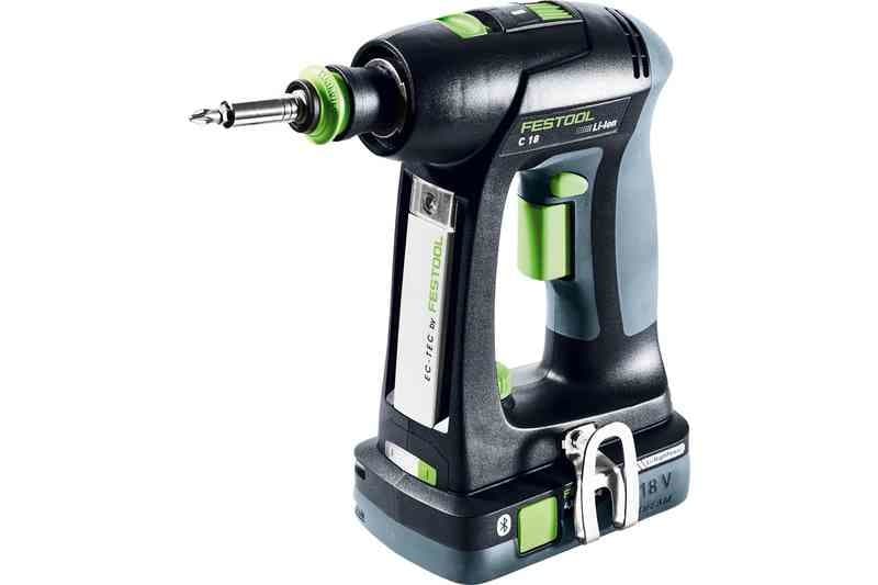 Festool Baterijska bušilica/odvijač C 18 HPC 4,0 I-Plus, 576435 - slika 2