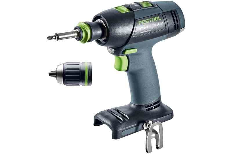 Festool Baterijska bušilica T 18+3-Basic, 576448 - slika 2