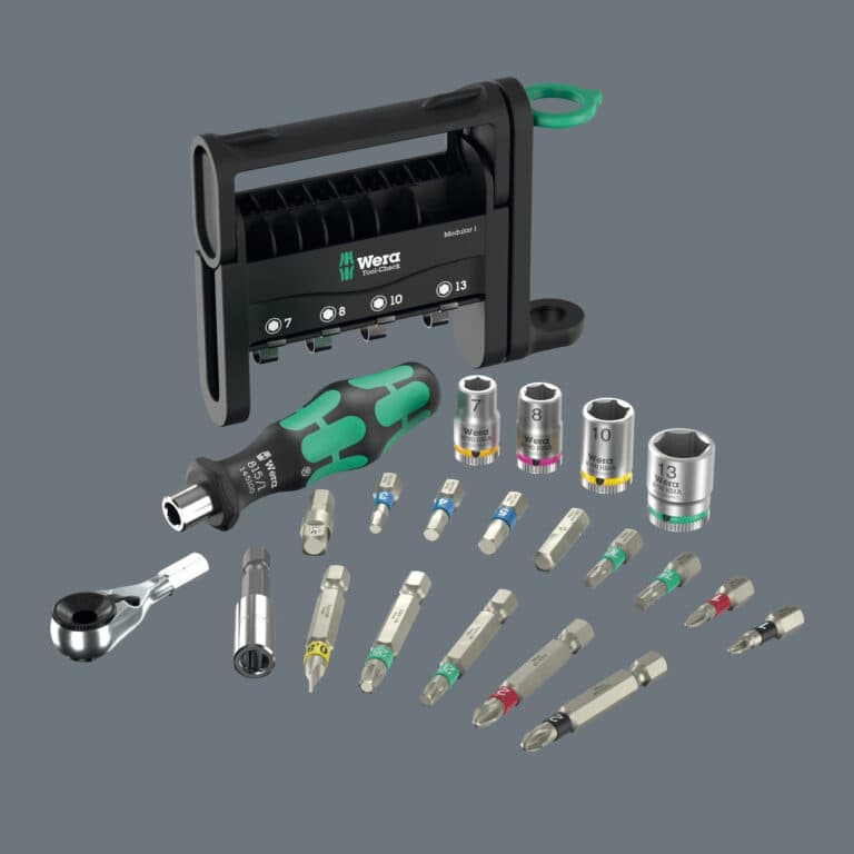 WERA 049000 Tool-Check Modular 1 kompaktni set bitova i gedora, 21 deo - slika 2
