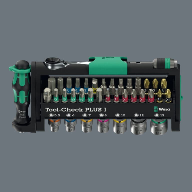 WERA 049055 Tool-Check PLUS 1 kompaktan set bitova i gedora, 39 delova - slika 2