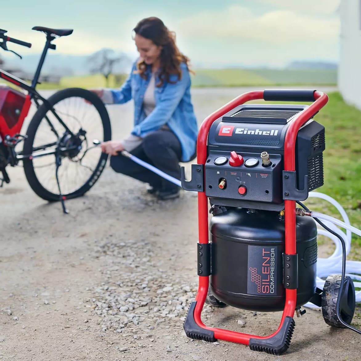 Einhell TE-AC 240/24 tihi kompresor za vazduh, 24l - slika 4