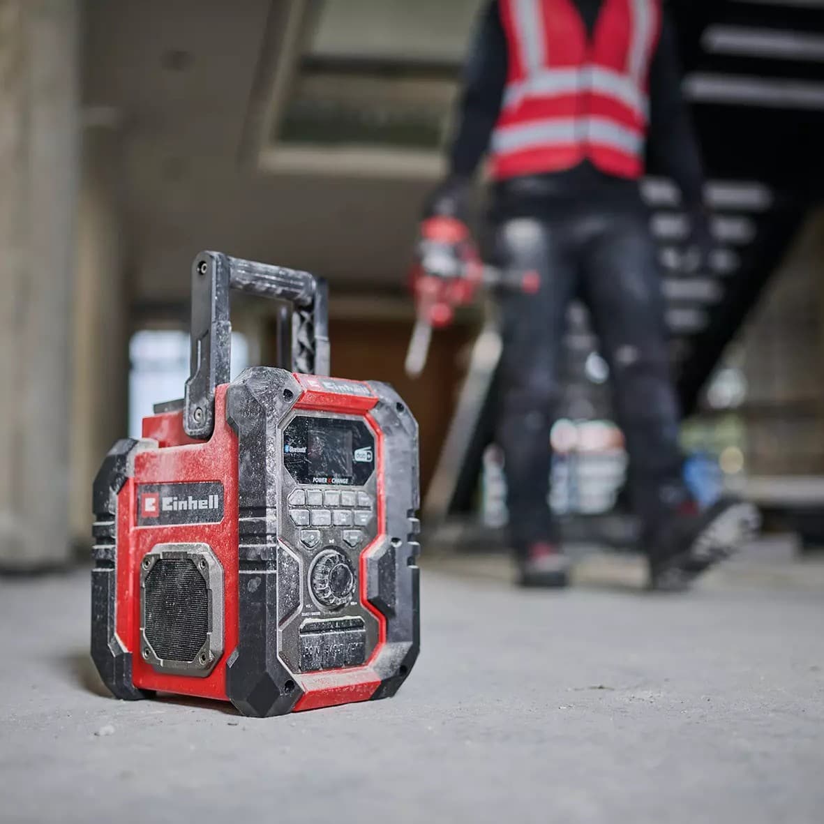 Einhell TE-CR 18 Li DAB+/FM/BT akumulatorski radio, bez baterije i punjača - slika 2