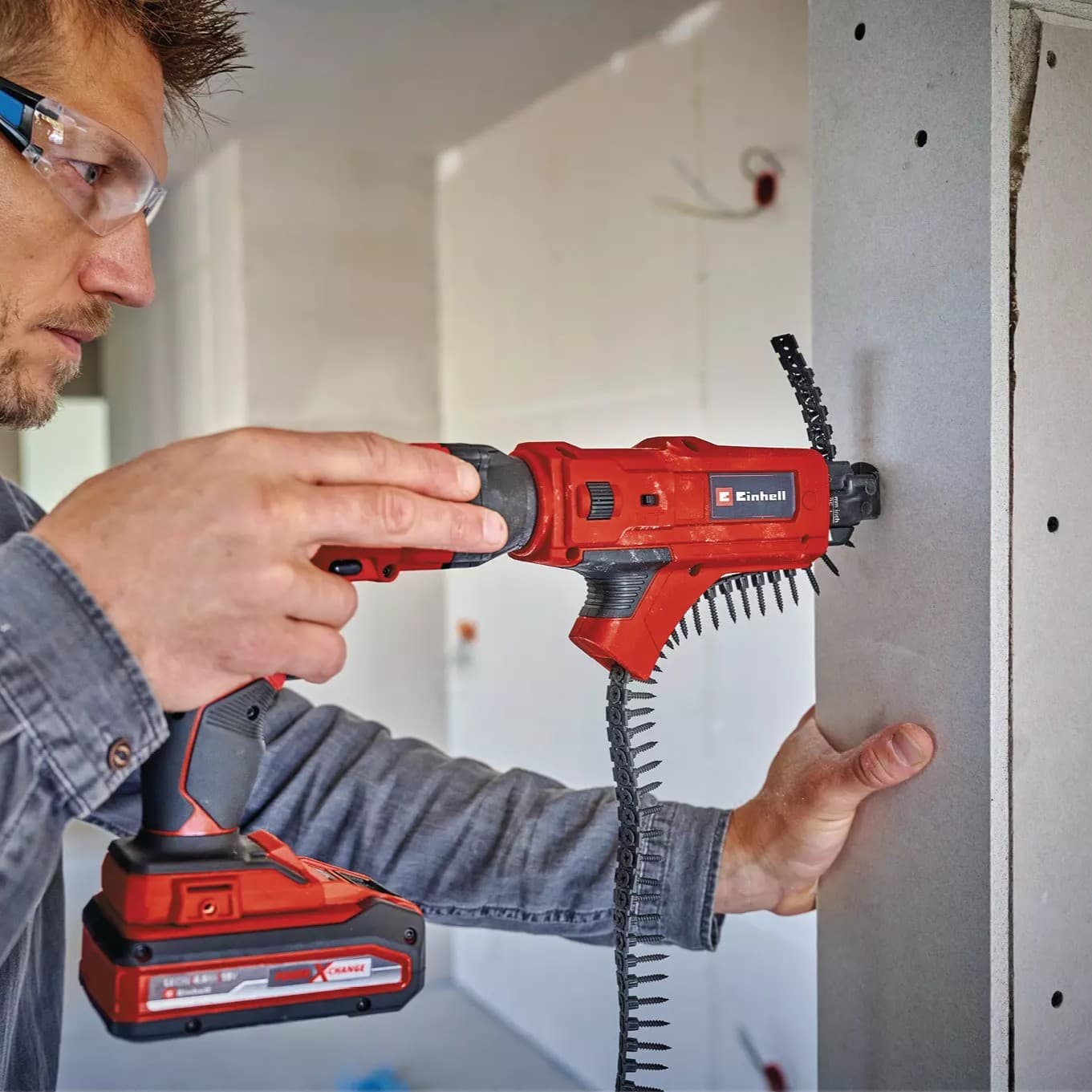 Einhell 4259955 nastavak sa magazinom za akumulatorske šrafilice za gips, 25-55mm - slika 2