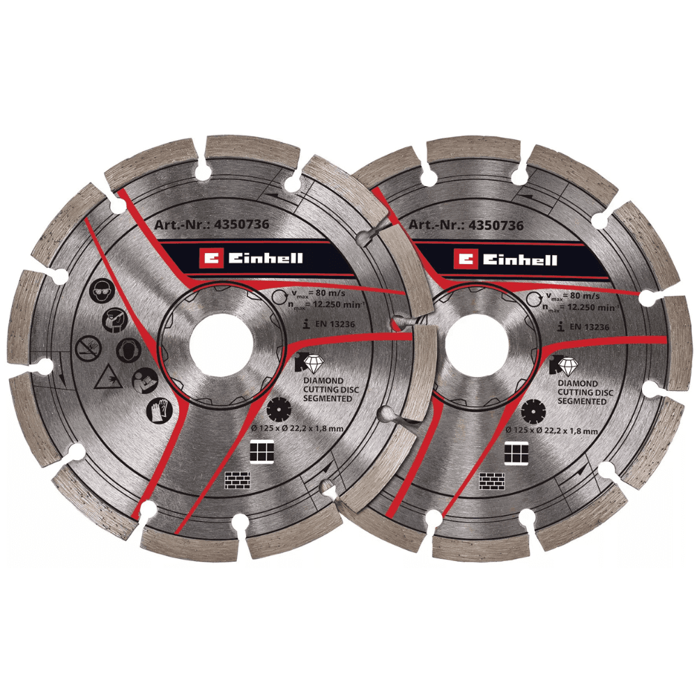 Einhell 4350736 dijamantski rezni disk, 125mm, 2kom