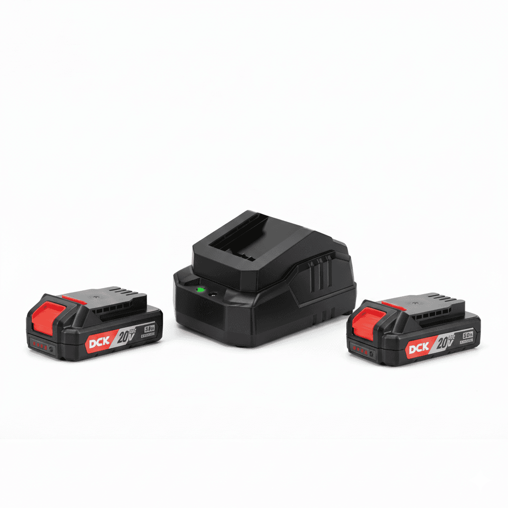 DCK KDBCK2020-1 set baterija 2x FFBL2020 (2.0Ah) baterije i FFCL20-02 (2A) punjač