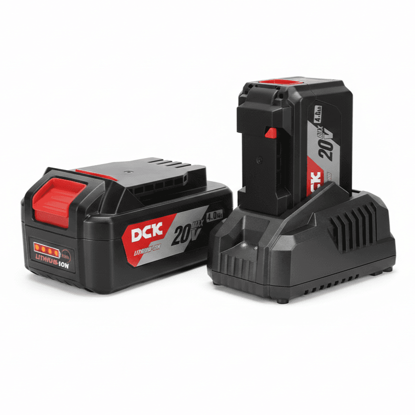 DCK KDBCK2040-3 set baterija i punjača, 2x FFBL2040 (4.0Ah) baterije i FFCL20-04 punjač (4A)