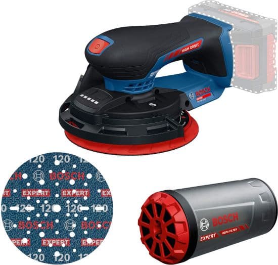 Bosch EXPERT EXEX 18V-150-5 akumulatorska ekscentrična brusilica, bez baterije i punjača