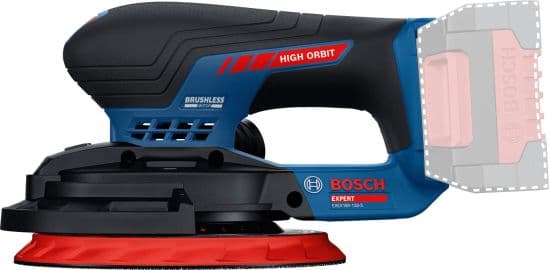 Bosch EXPERT EXEX 18V-150-5 akumulatorska ekscentrična brusilica, bez baterije i punjača - slika 2