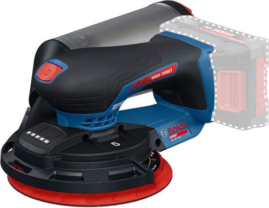 Bosch EXPERT EXEX 18V-150-5 akumulatorska ekscentrična brusilica, bez baterije i punjača - slika 4