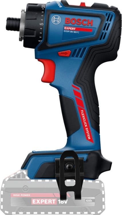 Bosch EXPERT EXSR18V-90FC akumulatorska bušilica - odvrtač, bez baterije i punjača, sa 3 FC nastavka - slika 2