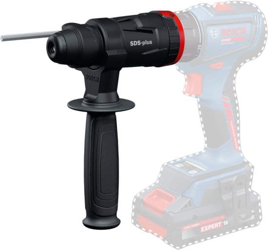 Bosch EXPERT EXSR18V-90FC akumulatorska bušilica - odvrtač, 18V, sa 2x4Ah baterije i punjačem, sa 4 FC nastavka - slika 3