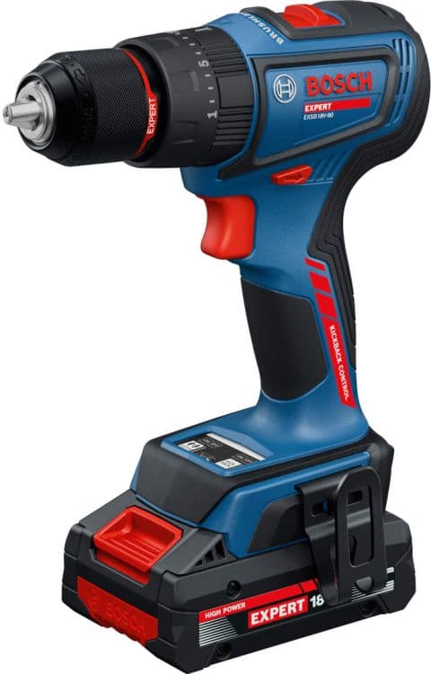 Bosch EXPERT EXSB18V-90 vibraciona akumulatorska bušilica - odvrtač, 18V, sa 3x4Ah baterije i punjačem - slika 2