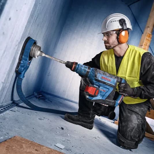 Bosch EXPERT EXBH 18V-45 akumulatorski elektro-pneumatski čekić / bušilica, SDS-max, bez baterije i punjača - slika 3