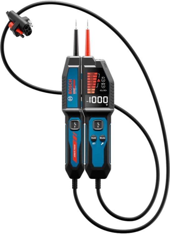 Bosch EXPERT EXVT 1000-17 tester napona, sa 2xAA baterije - slika 2