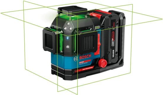 Bosch EXPERT EXLL 18V-120-33CG linijski laser, domet 120m, sa 1x4Ah baterijom i punjačem - slika 3
