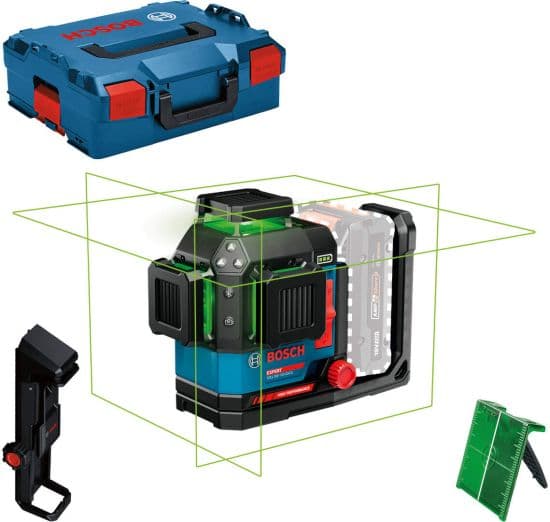 Bosch EXPERT EXLL 18V-120-33CG linijski laser, domet 120m, bez baterije i punjača