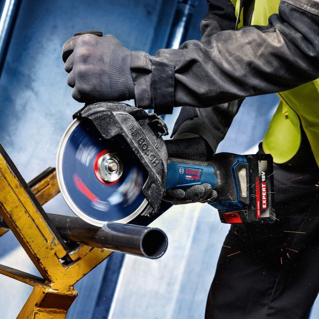 Bosch EXPERT EXWS 18V-180P akumulatorska ugaona brusilica, bez baterije i punjača - slika 3