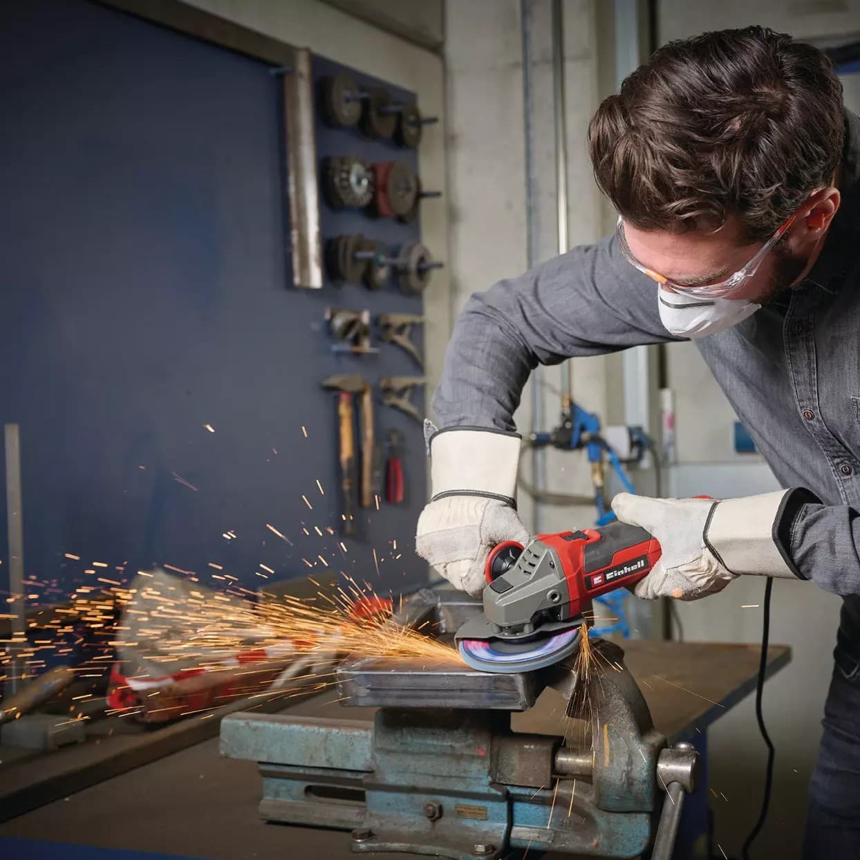 Einhell TE-AG 125/1010 ugaona brusilica, 1010W - slika 4