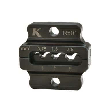 Klauke R501 umetak za presovanje papučica, 0.75 - 2.5 mm²