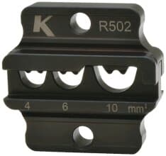 Klauke R502 umetak za presovanje papučica, 4 - 10 mm²