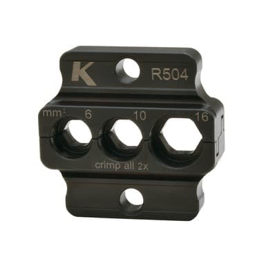 Klauke R504 umetak za presovanje papučica, 6 - 16 mm²
