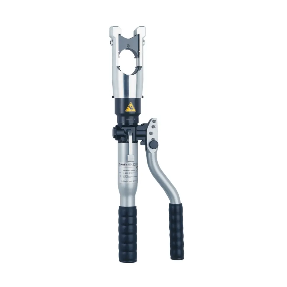 Klauke HK120U ručna hidraulična presa, sa izmenljivim umetcima, 16 - 400 mm² - slika 2