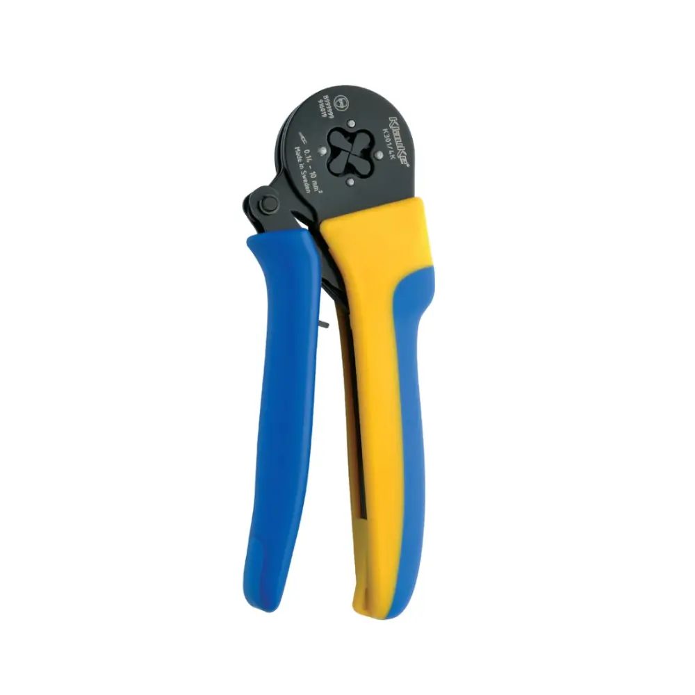 Klauke K3014K ručna mehanička presa, za hilzne i duple hilzne, 0.14 - 10 mm²