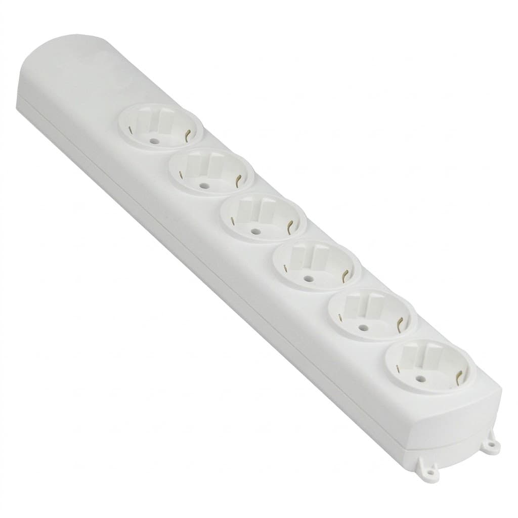 Elco 20325 šestostruka priključnica, 16A/250V