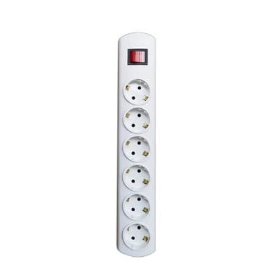 Elco 20331 šestostruka priključnica sa prekidačem, 16A/250V